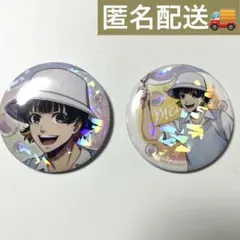 ブルーロック　蜂楽廻　ホログラム缶バッジ Soap bubbles