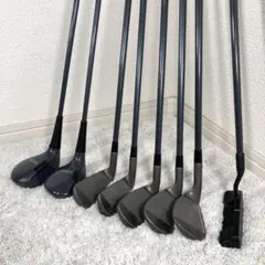caraⅡ レディース 8本セット 女性用 右利き　ゴルフセット　オールド