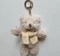 ジェラピケ　くま　テディベア　キーホルダー　ぬいぐるみキーホルダー　マスコット