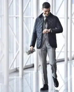 トラディショナルウェザーウェア　WAVERLY キルティングジャケット