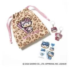 Sweet3月号付録 雪焼けハローキティ 真冬の盛り盛り4点セット