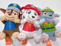 パウ・パトロール ひょこぴょこマスコット 全3種 コンプリートセット