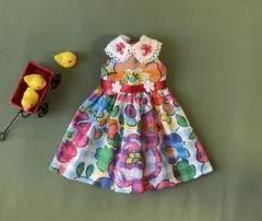 リカちゃん服 ブライスアウトフィット ワンピース ハンドメイドのサムネイル