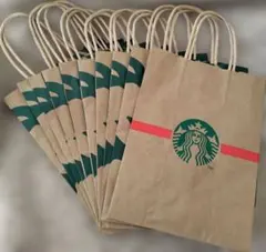 スターバックス 紙袋　10枚セット