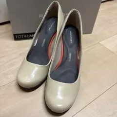 ロックポート太ヒール7.5cmパンプス25cm