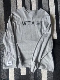 WTAPS グレー 長袖カットソー サイズX 03 - メルカリ