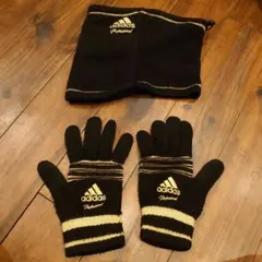 adidas baseball 手袋とネックウォーマーセット