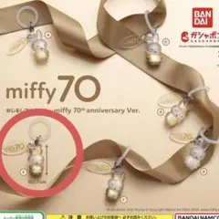 miffy 70th anniversary Ver. めじるしキーホルダー E