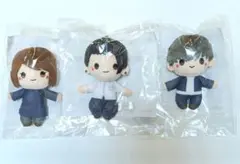 呪術廻戦　セガラッキーくじ　ぬいぐるみマスコット　夏油　灰原　家入　3点セット