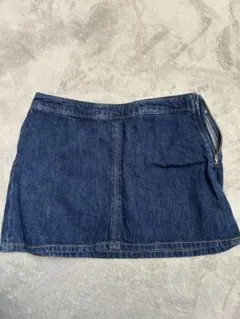ZARA デニムミニスカート バックポケット付き