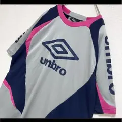 UMBRO アンブロ カットソー ゲームシャツ 半袖 でかロゴ Lのサムネイル