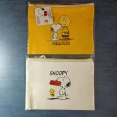 ⬛︎新品⬛︎SNOOPY スヌーピー PEANUTS ピーナッツ ポーチ 2個