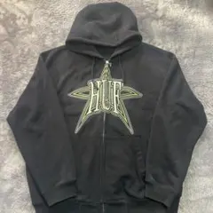 M*i様 HUF 星型ロゴ フルジップパーカー