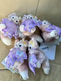 ウィッシングウィングス　リーナベル　ぬいぐるみチャーム　5点セット　新品タグ付き