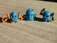 【ジャンク品】森永製菓　食玩　SDガンダム　モビルジャケット　3点セット