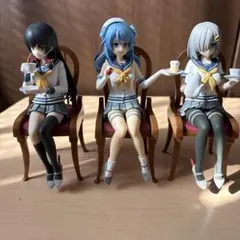 【まとめ買い歓迎】艦隊これくしょん　プライズフィギュア 磯風　浦風　浜風