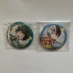 僕のヒーローアカデミア 缶バッジ 緑谷出久 轟焦凍