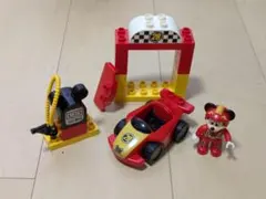 LEGO デュプロ ミッキーマウス レースカー レース場 10843