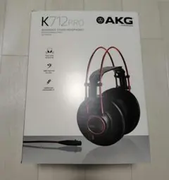 【値下げ】AKG K712Pro美品 AKG K712 PRO Reference Studio Headphones Open Back Over Ear