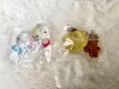 サンリオなかよしドロップチャーム　カプセルトイ　　ガチャガチャ　2個セット