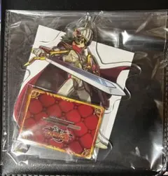 モンスター列伝　オレカバトル2 オンラインくじ　赤騎士スタン　アクリルスタンド