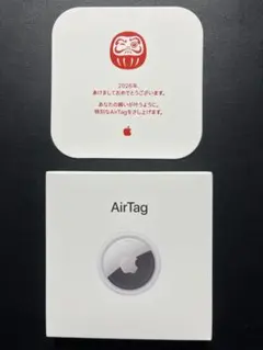 Apple AirTag 2026年初売購入正規品　だるま
