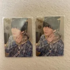 【本日限定値下げ】なにわ男子 長尾謙杜　HARD WORK トレカ　2枚セット