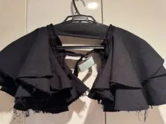 COMME des GARCONS エステルツイル 袖フリルパーツ - メルカリ