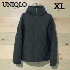 【美品✨】ユニクロパフテックパーカーブラック XL レディース 中綿ジャケット