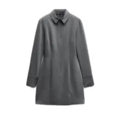 ZARA ザラ フィットミニシャツ ワンピース