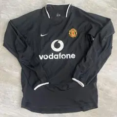 ナイキ マンチェスターユナイテッド 長袖 ユニフォーム 2003 マンチェスター・ユナイテッド 2002-03 Nike 選手用 アウェイ