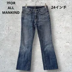 7 FOR ALL MANKIND ブーツカットデニム 24インチ ローライズのサムネイル