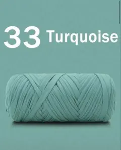 33ターコイズ　プレミアムTシャツヤーン