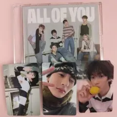 RIIZE アントン All of You 東京ドーム限定盤CD ＆トレカ３枚