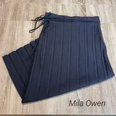 a*i様 【美品】Mila Owen ウエストリボン/ニットスカート