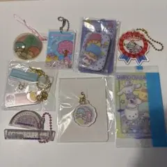 キキとララ　リトルツインスターズ　ガチャガチャ　カード　ストラップ　まとめ売り
