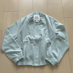 ikka キッズ140cm シアーブルゾン　ミントグリーンのサムネイル