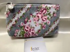 FEILER フェイラー 【期間限定】　花柄 ポーチ　　未使用♪のサムネイル