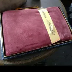 コ*カ様 ブランケット　箱無し　ワインレッド