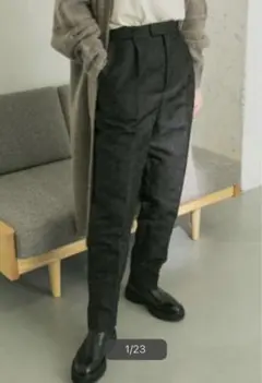 アーバンリサーチ⭐︎フラワージャカードテーパードパンツ