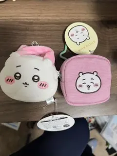 ちいかわ ポーチ ぬいぐるみ素材