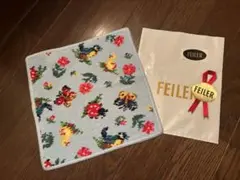 大人気❤︎新品♡FEILER フェイラー タオルハンカチ ブルーB品のサムネイル
