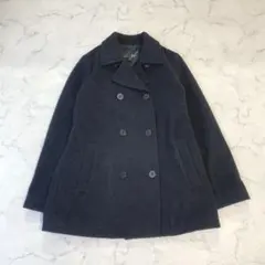 【美品】イーストボーイ　最高級ラインヴィーナス　アンゴラ　Pコート　チャコール 美品】イーストボーイ 最高級ラインヴィーナス アンゴラ Pコート