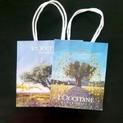ロクシタン　ショッパー紙袋
