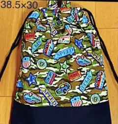 迷彩柄　体操服袋のサムネイル