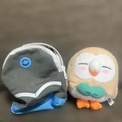 2017年発売】希少 ポケモン サトシのリュックつきモクロー ぬいぐるみ