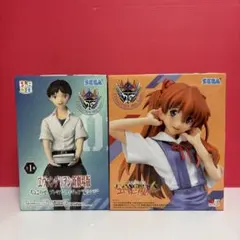 エヴァンゲリオン　シンジ　アスカ　フィギュア