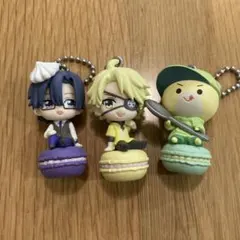 カラピチ　マスコットチャーム　マカロン　セット　ガチャガチャ