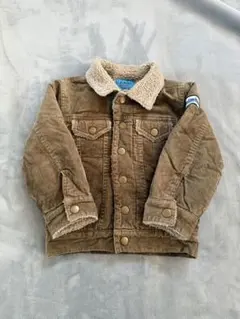 AMABILE ボア襟 コーデュロイジャケット100