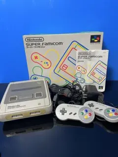 Nintendo SHVC-001　スーパーファミコン本体セット　A-1